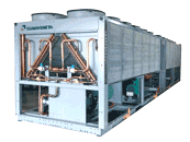 螺桿式自然冷卻風(fēng)冷冷水機組